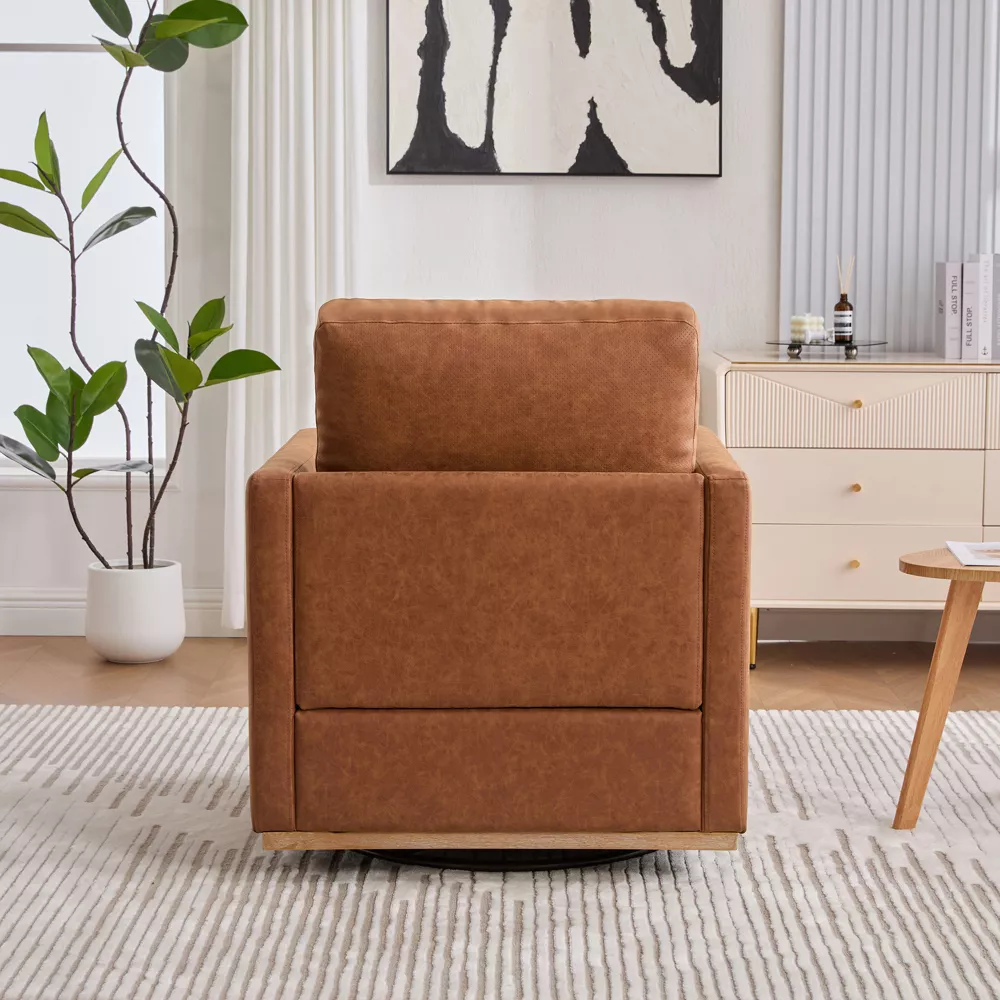 360° Swivel Accent Chair Single Sofa Chair - Image 3
