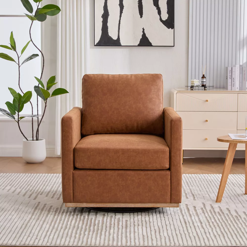 360° Swivel Accent Chair Single Sofa Chair - Image 2