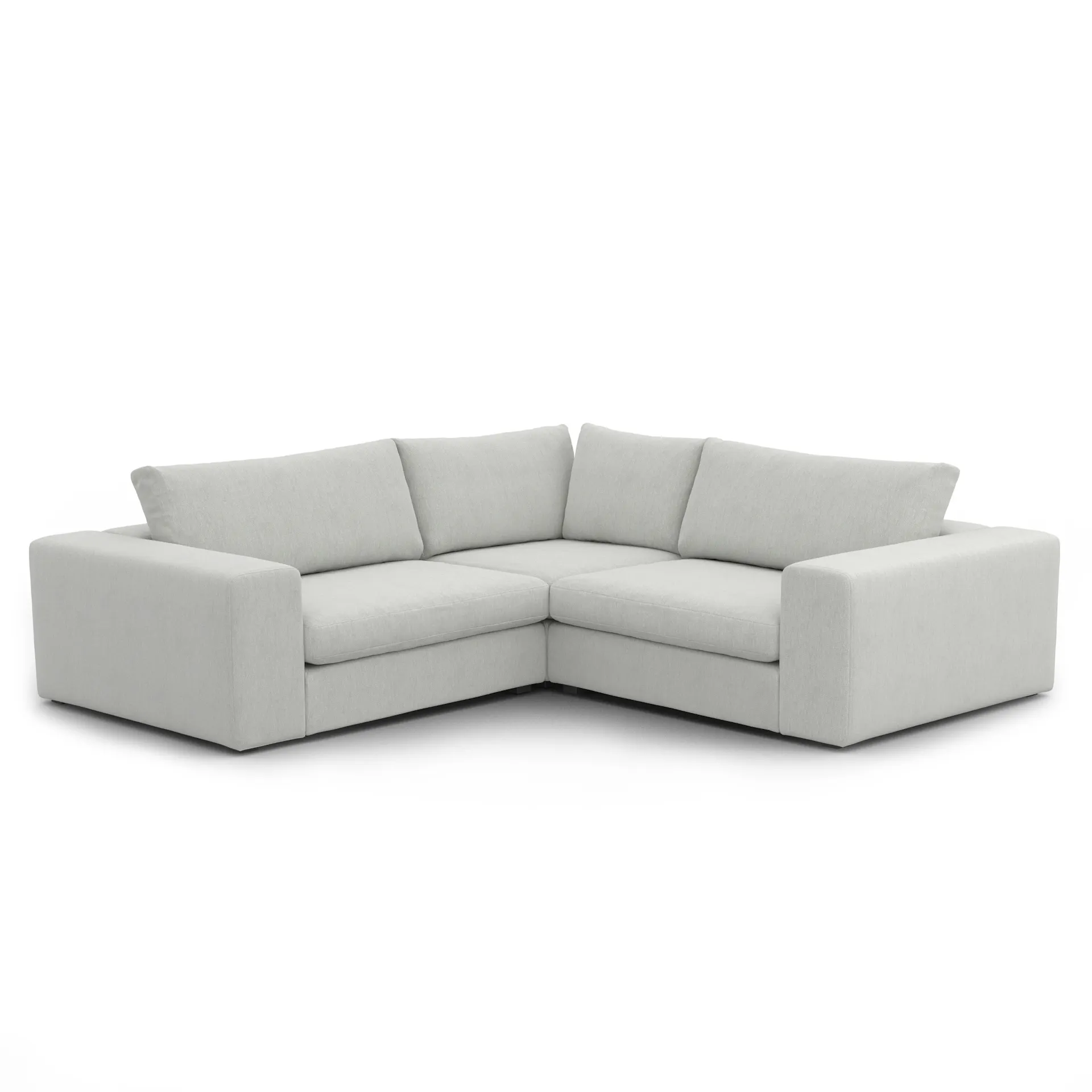 Beta 94" Modular Corner Sectional - Welsh Gray - Image 3