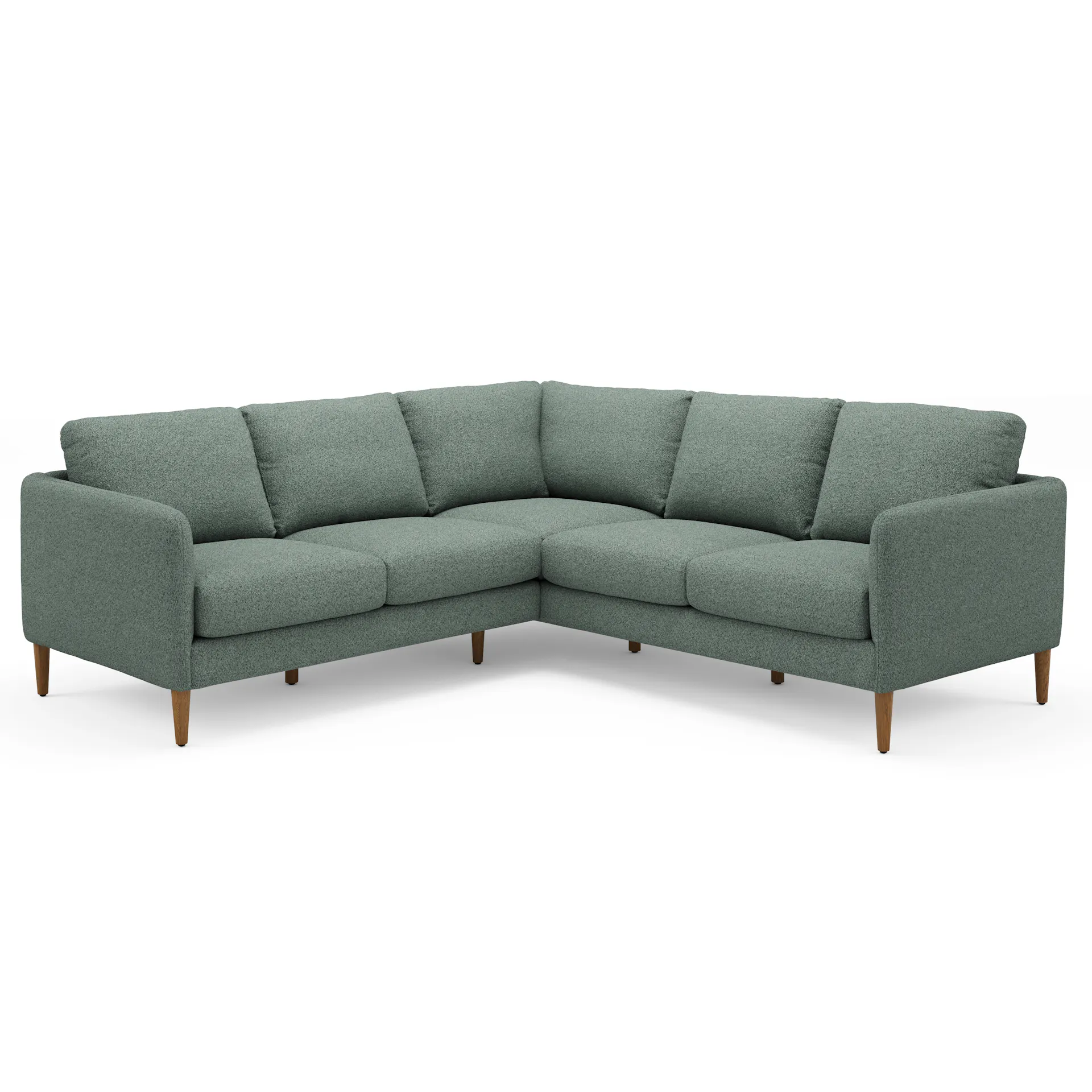 Hanson 88.5" Corner Sectional - Thistle Green - Image 3