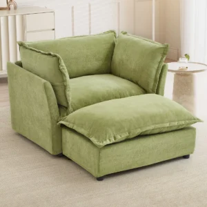 Upholstered Accent Chair Armchair Single Sofa